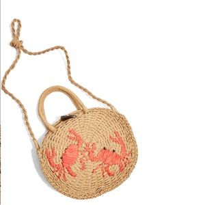 Sold Out - Topshop Crab Straw Tote Bag